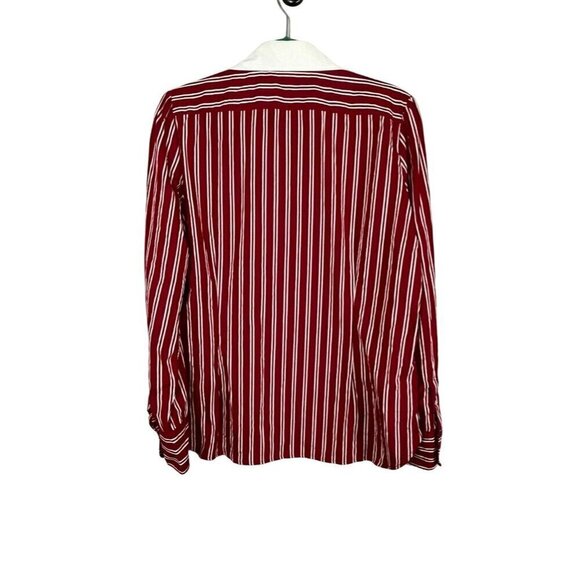 Ralph Lauren Striped Top XL Red Striped Classic Old Money Preppy Luxury Retro - Picture 9 of 12